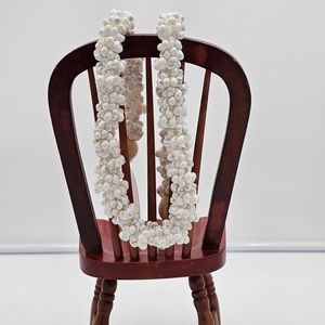 Clustered shell necklace